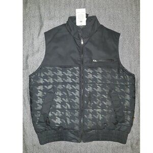 Puffer Vest XL | Men’s Director’s Cut Insulated Vest Houndstooth Pattern New!